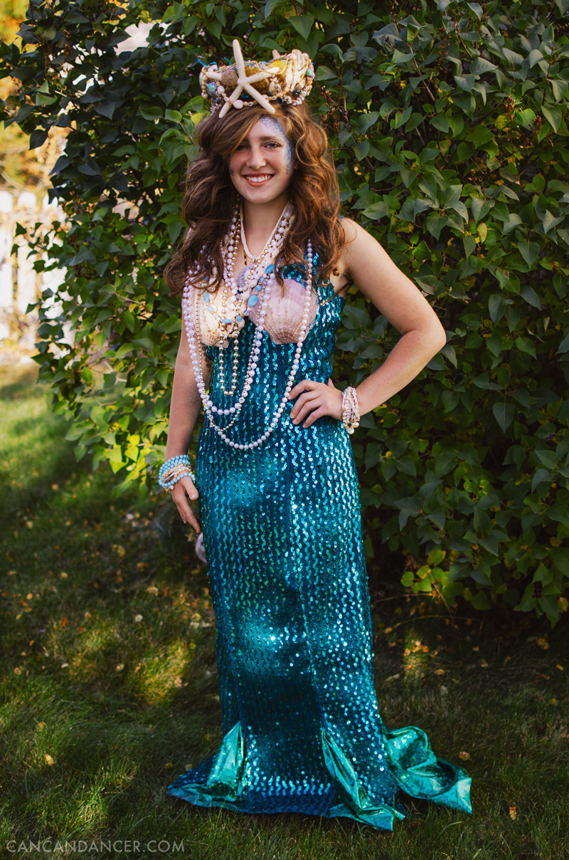 How To Make A Homemade Mermaid Halloween Costume Ann S Blog