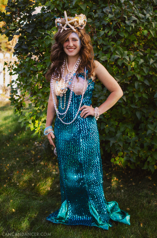 DIY Halloween Costume #2 – Mermaid – Can Can Dancer